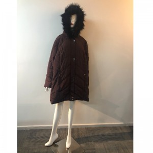 Hölgyek kényes kapucnis kabátja RLWPC0065